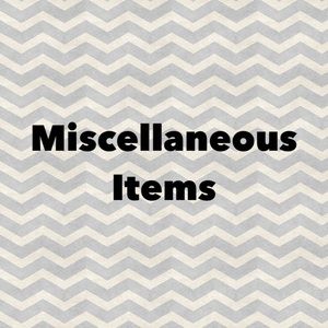 Miscellaneous Items Section